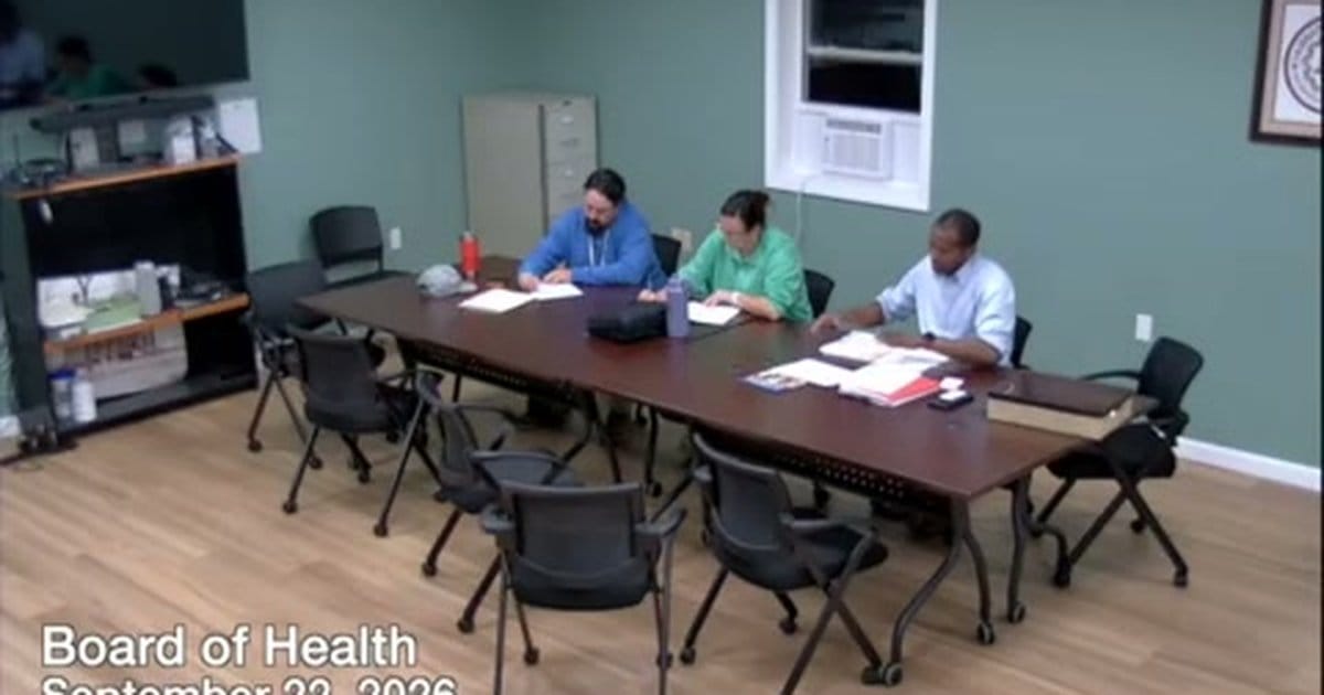 From the Board of Health