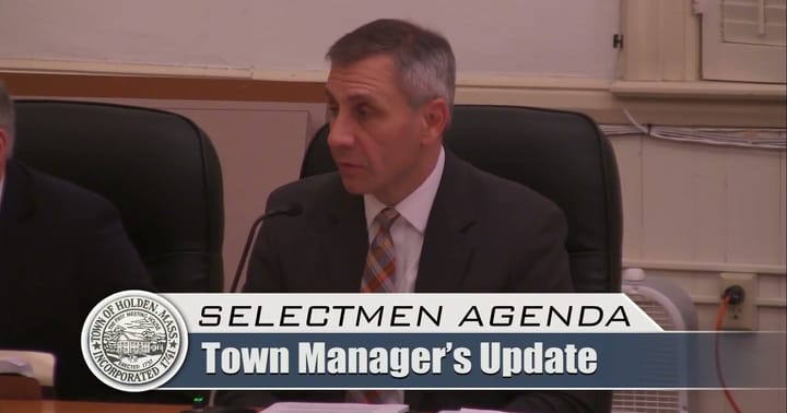 From the Board of Selectmen