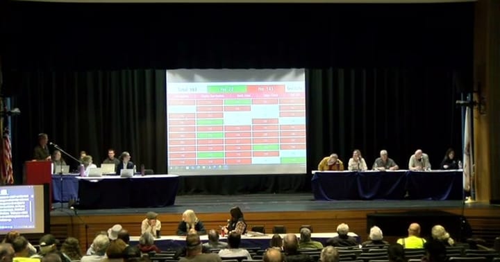 From the Town Meeting